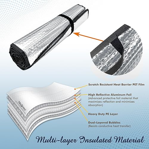 Miniatura 5 de Side Window Rear Seat 2nd Row Sunshade Custom Fit for 2016 2017 2018 2019 2020 2021 2022 2023 2024 Nissan Titan Pickup 4Dr 4Door Crew Cab, UV