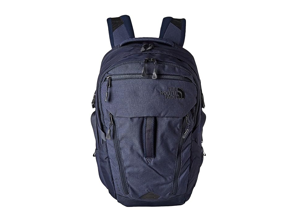 

The North Face Surge (Urban Navy Light Heather/Urban Navy) Backpack Bags