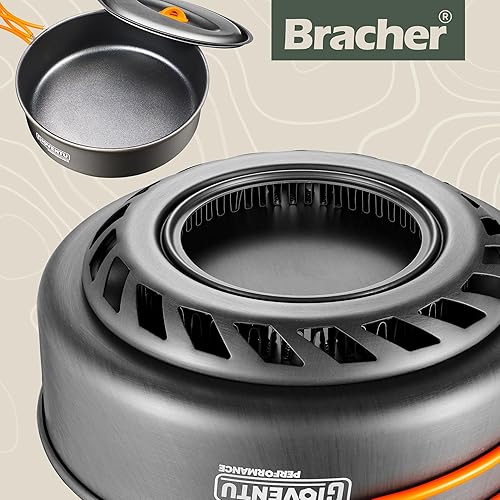 Miniatura 3 de Sistema de cocción de estufa para acampar y mochileros