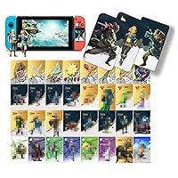 Vista 1 de Newest Version 41-PCS Mini NFC BOTW Cards set Compatible with Legend of ZLD of The Wild