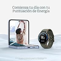 Vista 4 de Samsung Galaxy Watch 7 40mm LTE AI Smartwatch con puntuación de energía, consejos de bienestar, seguimiento de frecuencia cardíaca, monitor de Verde