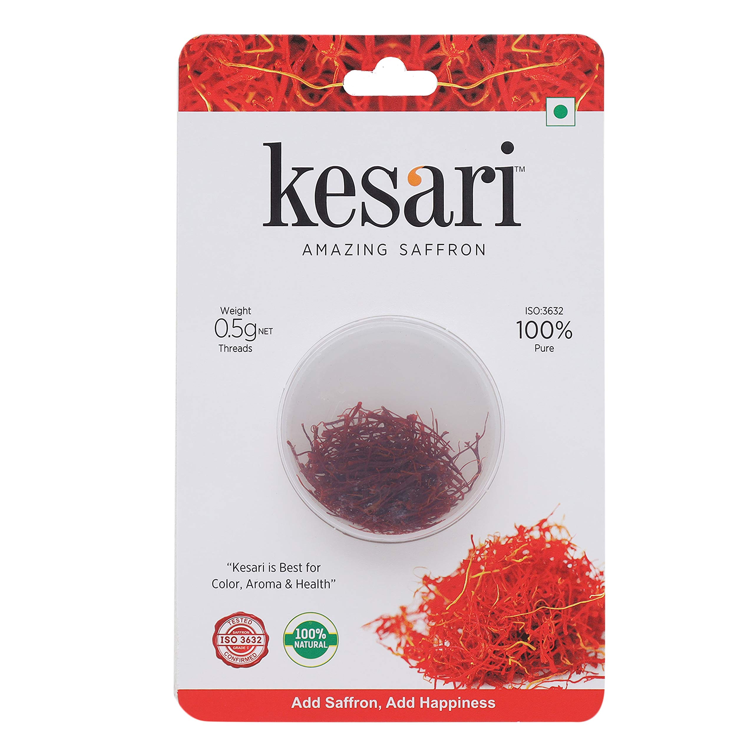 Kesari Pure Saffron, 0.5g