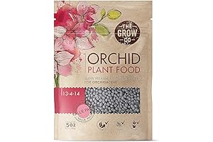 Orchid Plant Food (5 oz, 50+ Applications) - Grow More Beautiful Orchids Indoors and Outdoors