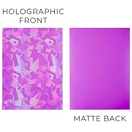 Premium Preferred Protection 100 Pink Holographic Card Sleeves Perfect Fit Shiny Trading Card Sleeves Standard Size Pokemon Sleeves | Fits Metazoo, Magic The Gathering, Pokemon, Dragon Ball Super