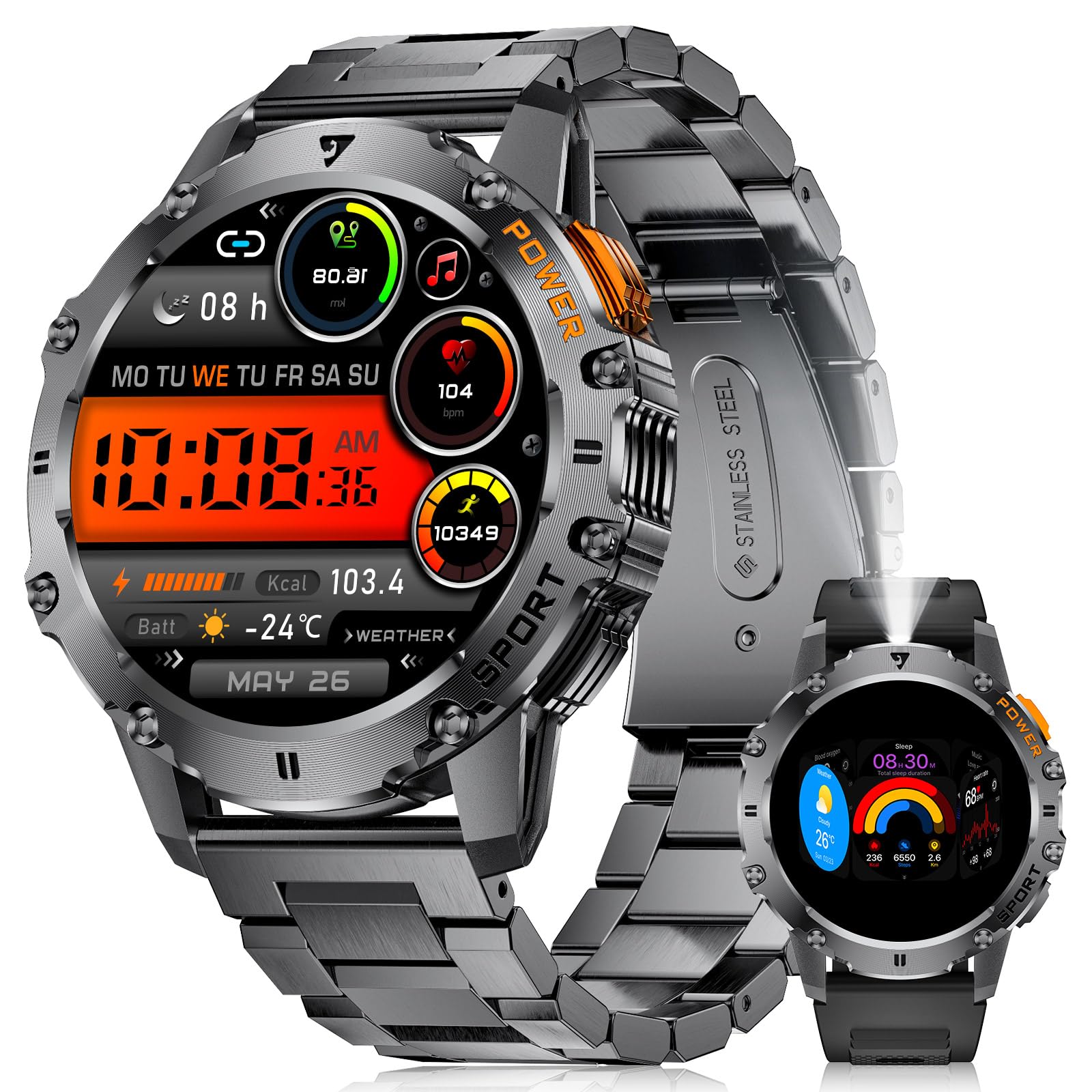 LIGE Smartwatch Uomo 1.75