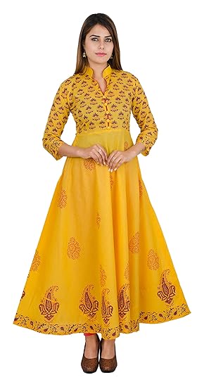 amazon long anarkali kurtis
