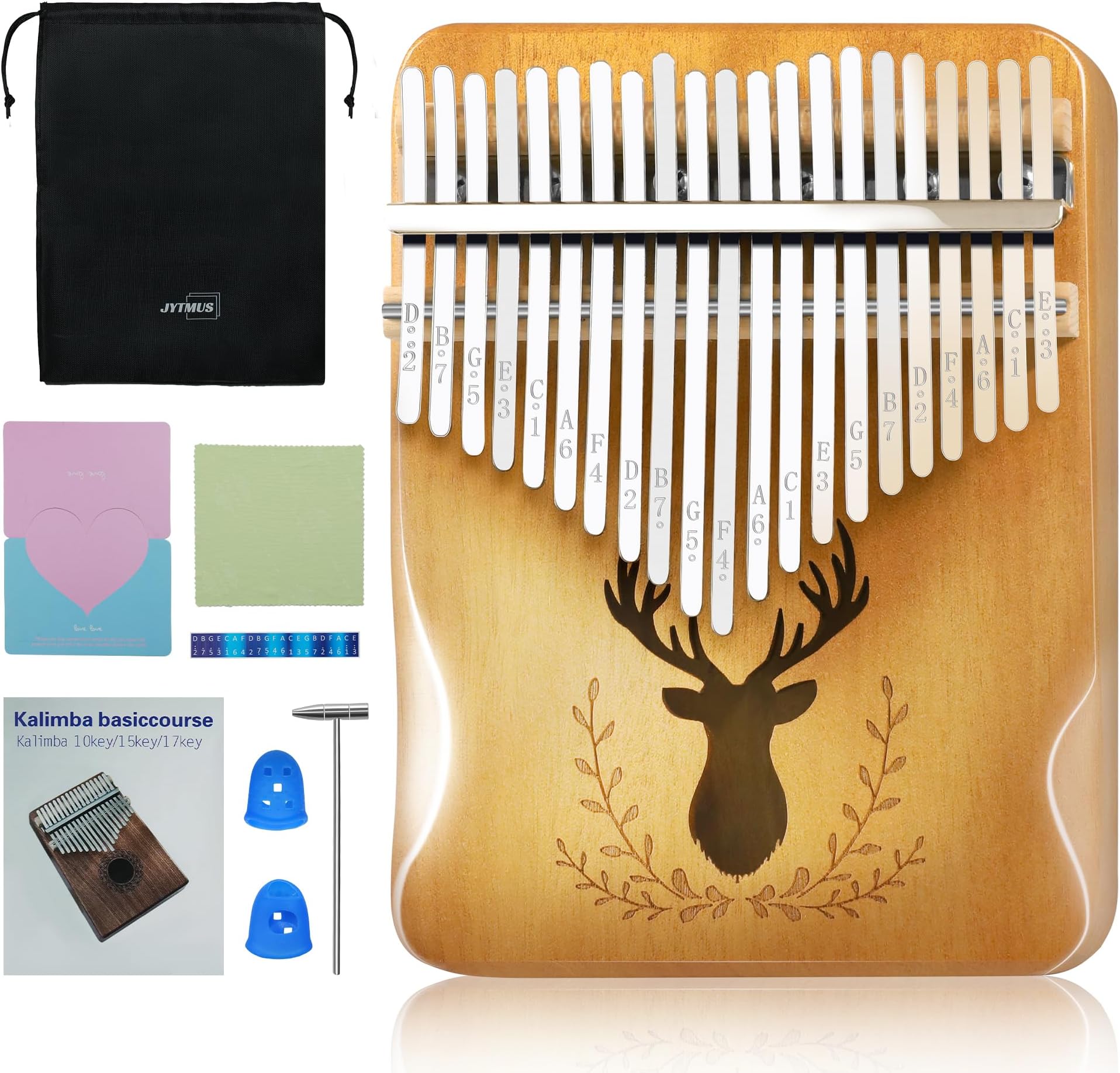 Amazon Kalimba 21 Keys Calimba Portable Kalimba Thumb Piano 