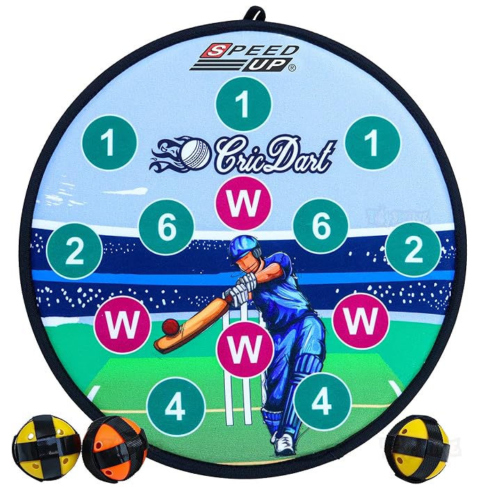 Buy Toyshine Dart Board Game for Kids with 3 Sticky Balls 14 Inches