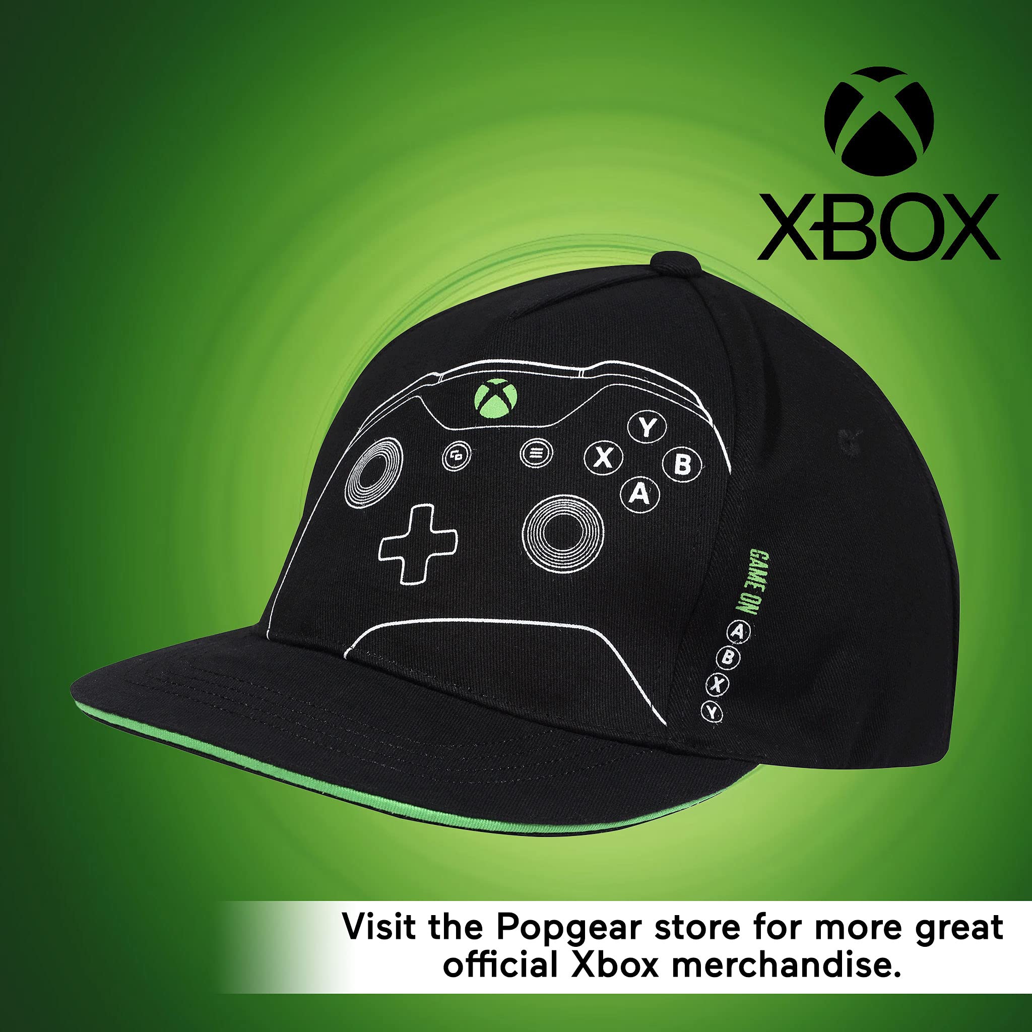 PopgearPopgear Jungen X-Box Controller Boys Baseball Cap Official  Merchandise Baseballkappe
