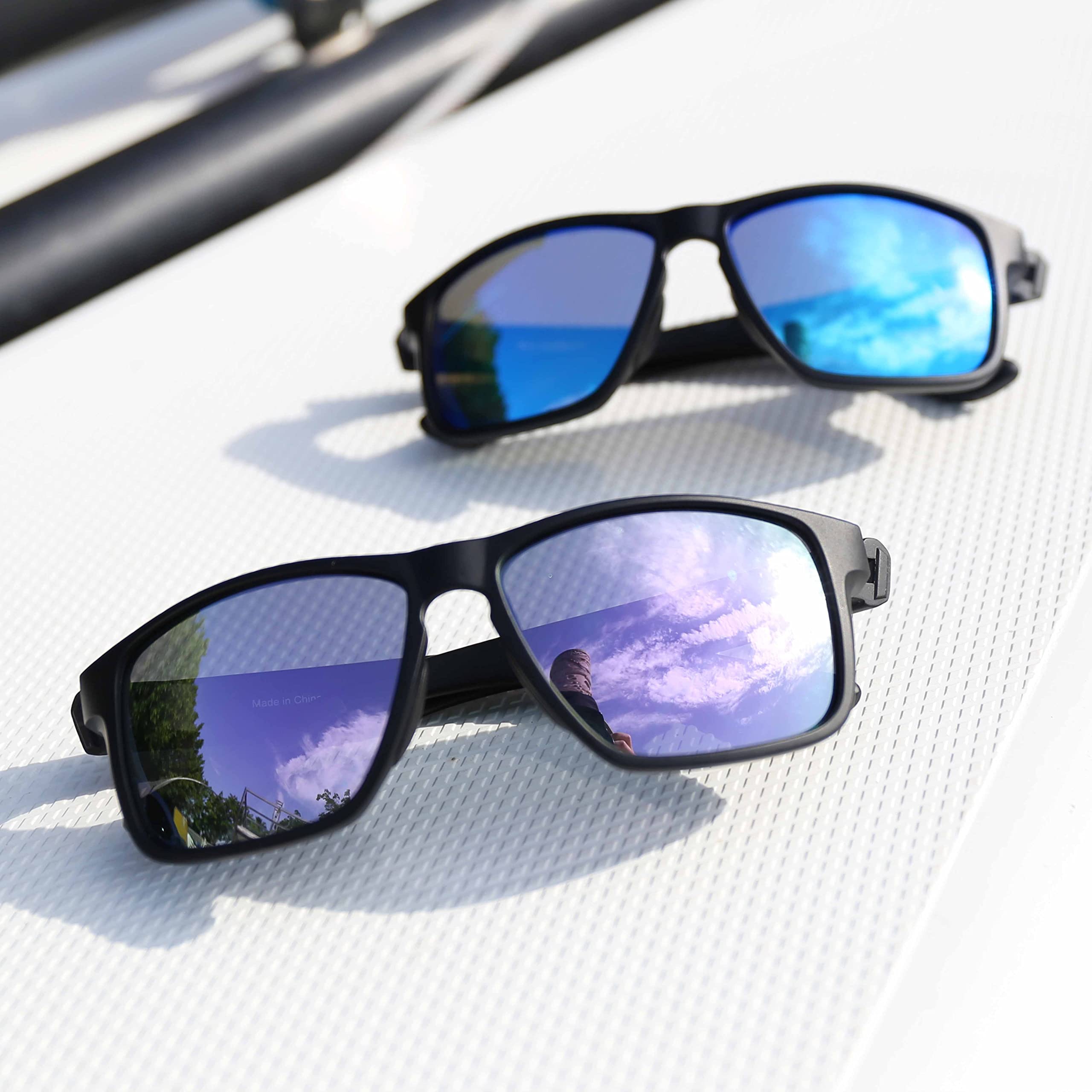 Lentes de sol polarizados flotantes, lentes de sol para deportes acuáticos para hombres y mujeres