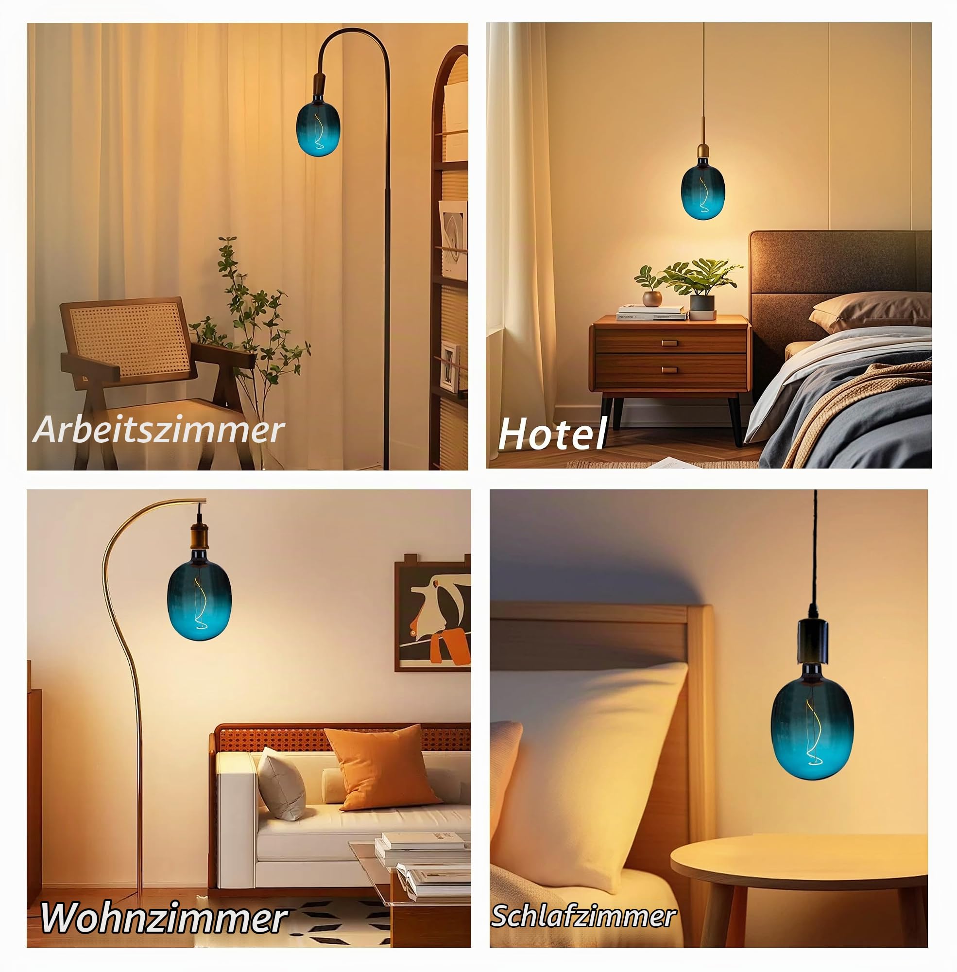 SD LUX D170 Oversize Edison LED Glühbirne 5W E27 300lm Equi25W 2200K 1Stück