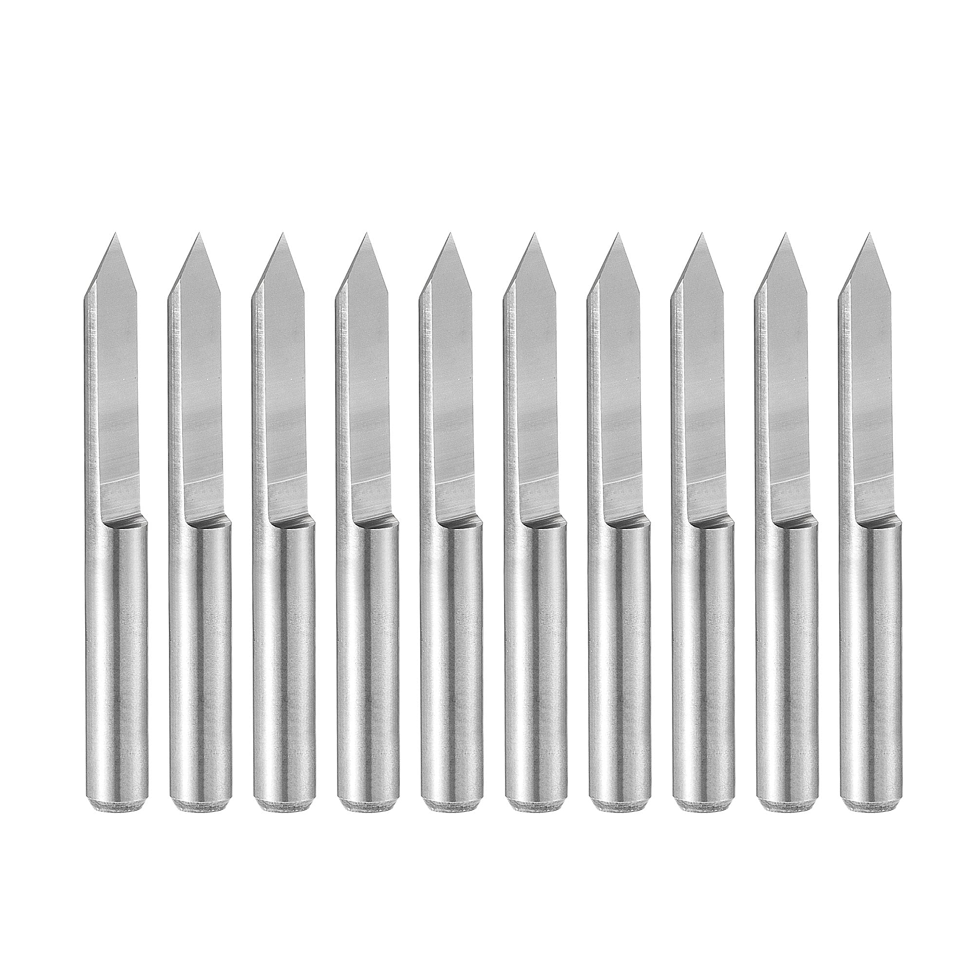 uxcell Wood Engraving Bit Solid Carbide 3.175mm 1/8