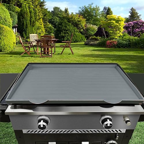Miniatura 5 de Alfombrilla de silicona para plancha Blackstone, resistente de grado alimenticio, protege la plancha de roedores, insectos, desechos y óxido,