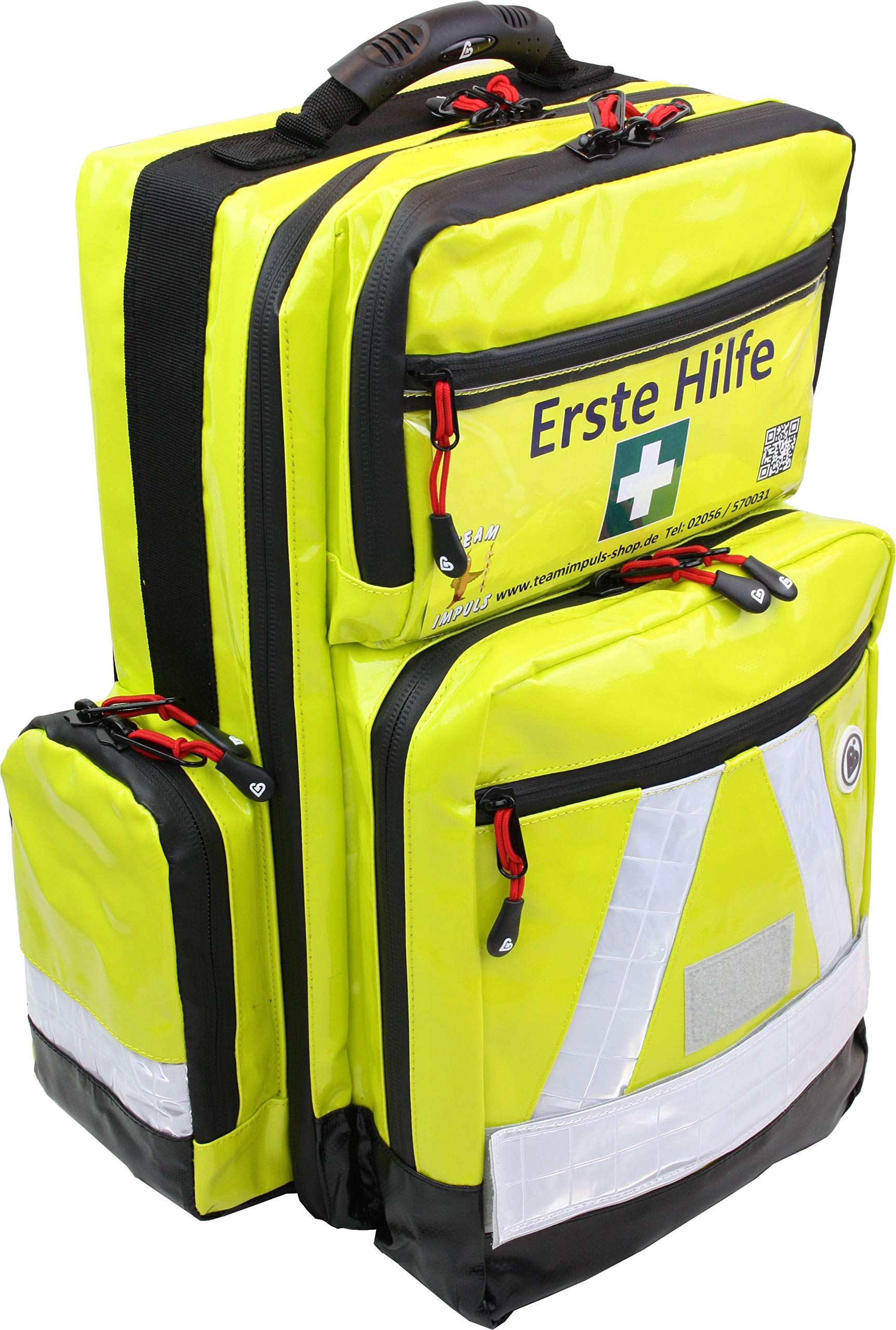 Team Impuls - Erste Hilfe - Notfallrucksack - Sport Freizeit & Event - Planenmaterial - Gelb