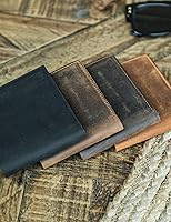 Vista 18 de Handcrafted Genuine Leather Wallets, Minimalist Cardholders, and Passport Covers, Handmade Gift
