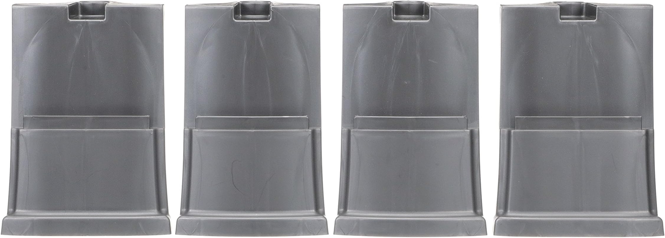 Neater FeederDeluxe Leg Extensions - 4 Pack - Large Size (Does NOT FIT Neater Feeder Express Model ONLY FITS Neater Feeder Deluxe Large Model), Gunmetal