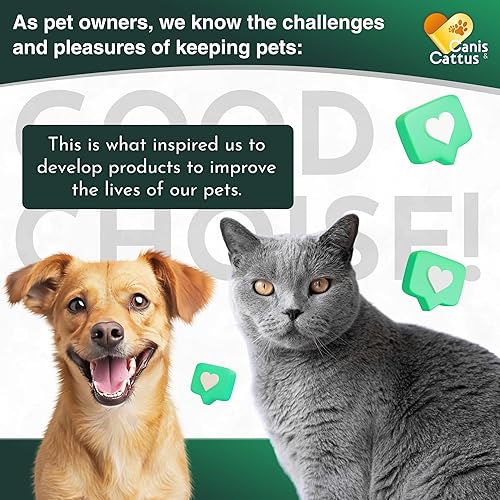 Miniatura 6 de Canis&Cattus Probiotics for Cats  Liquid Cat Probiotics with Digestive Enzymes for Gas, Bloating, Diarrhea & Upset Stomach  Easy-Mix Drops  2 oz