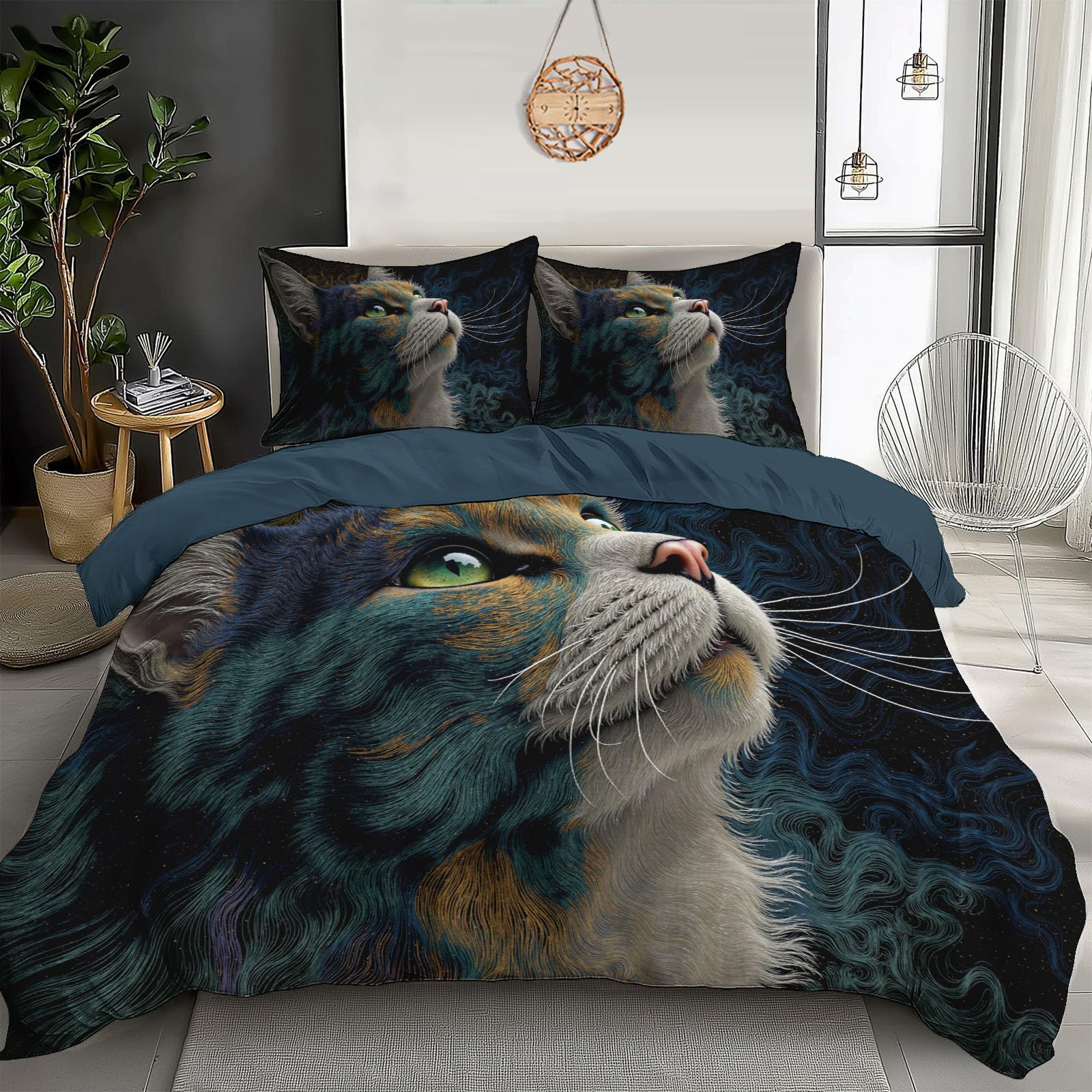 Parure de lit enfant chat pour transformer la chambre en un espace de jeu et de repos