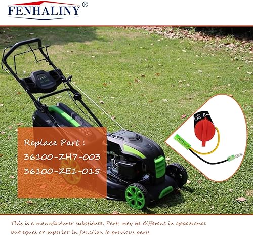 Miniatura 3 de Fenhaliny Interruptor de parada del motor ON Off 36100-ZE1-015 para Honda GX120 GX160 GX200 GX240 GX270 GX340 GX390 Re