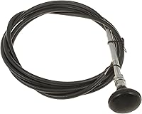 Dorman 55198 Universal Control Cable 10 Ft with 2 In Black Knob - Durable Accelerator Throttle Replacement