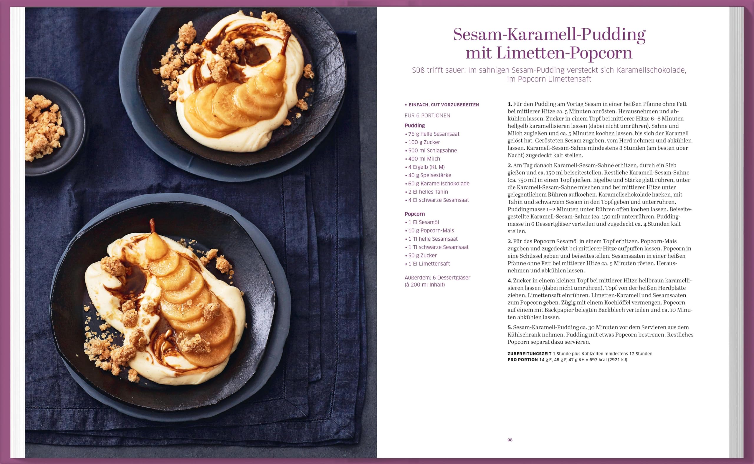 Feine Desserts: Von Aprikosen-Crêpe bis Zitronen-Tiramisu. Standardwerk für besondere Genussmomente mit süßen Kreationen aus der 'essen & trinken'-Küche. Raffiniert, köstlich, einfach selbst gemacht.