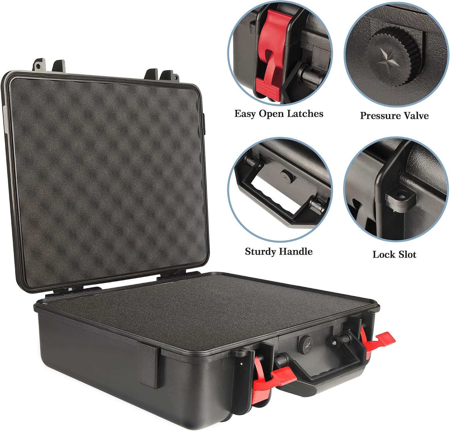 Starlink Mini Case,Hard Case fits Starlink Dish Kit,with Shock Proof Sponge,Water Proof Grade IP67,Precision Cut Foam Protects Starlink Mini,Compatible StarlinkMini Dish and Accessories