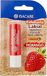 Isacare Esfoliante Labial Morango Vermelho 3.5 G