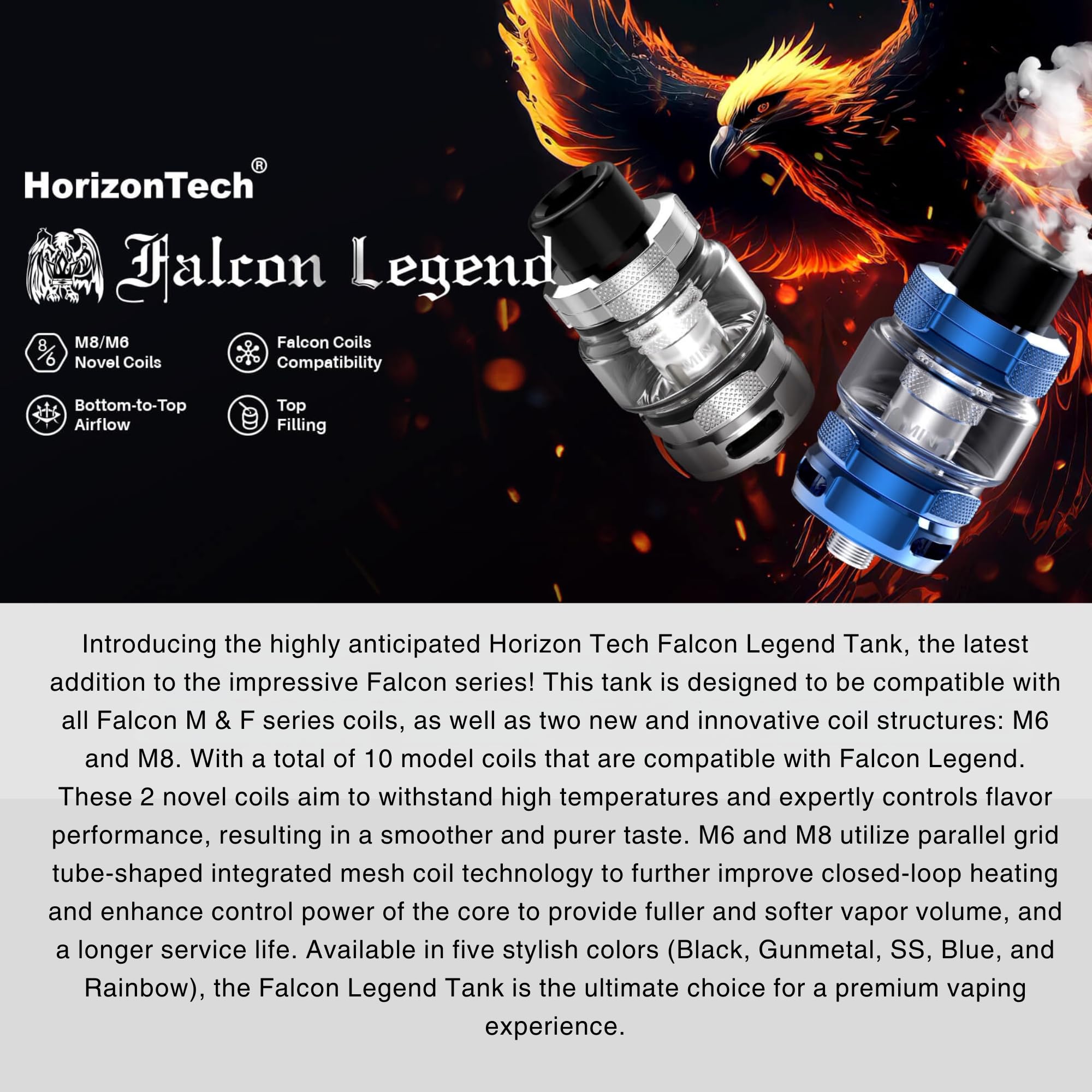 vape kit promo sales Horizon Falcon 2 Sub Ohm Vape Tank Dubai | Vape Abu Dhabi