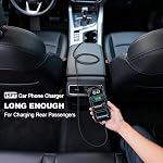 USB C à USB C Câble 15FT, 100W Chargement rapide USB Câble de chargeur C, cordon de charge rapide de type C extra long, USBC Corde de chargeur compatible avec iPhone 16/15/Pro/Plus/Pro Galaxie Max/Samsung S23/LG/Switch