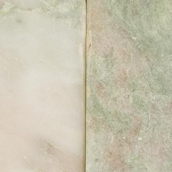Creative Co-Op Half Arch Marble Bookends, Green