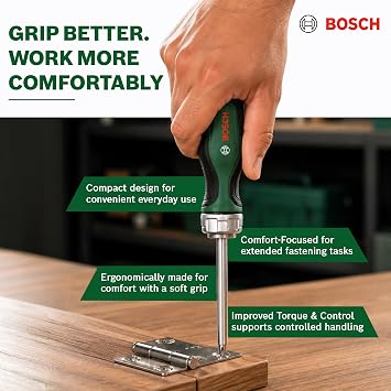 Bosch Cırcırlı Tornavida 12 Uçlu