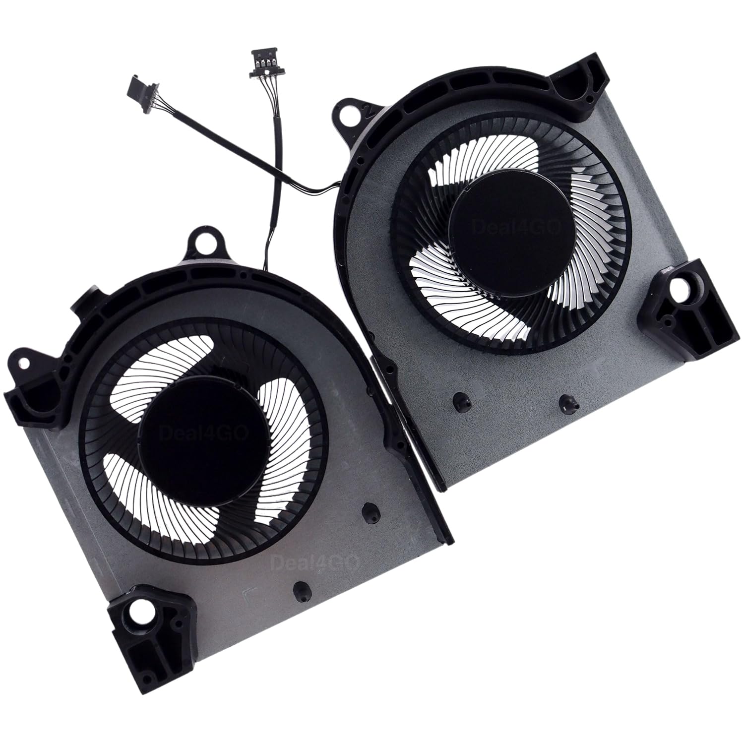 Deal4GO 12v CPU & GPU Graphics Cooling Fan Replacement for Dell G15 5510 5511 5515 2021 (RTX 3060 & RTX 3050 Graphics Card)