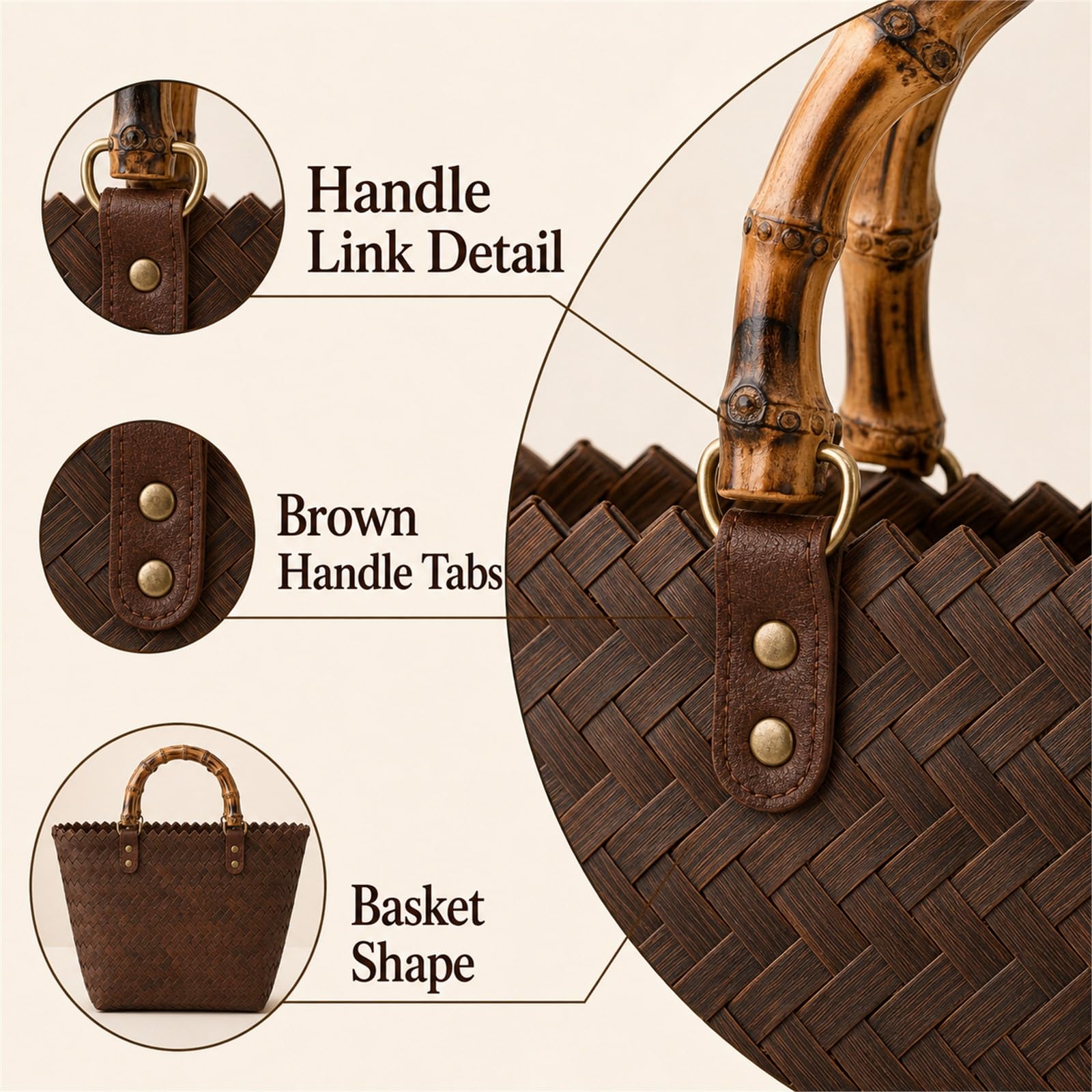 Sac De Plages en Paille,Panier De Plages en Osier,Panier De Plages en Paille,Sac Cabas en Paille,Sac De Shopping Tressé,Sac De Plages en Paille pour Femme Grande Capacité