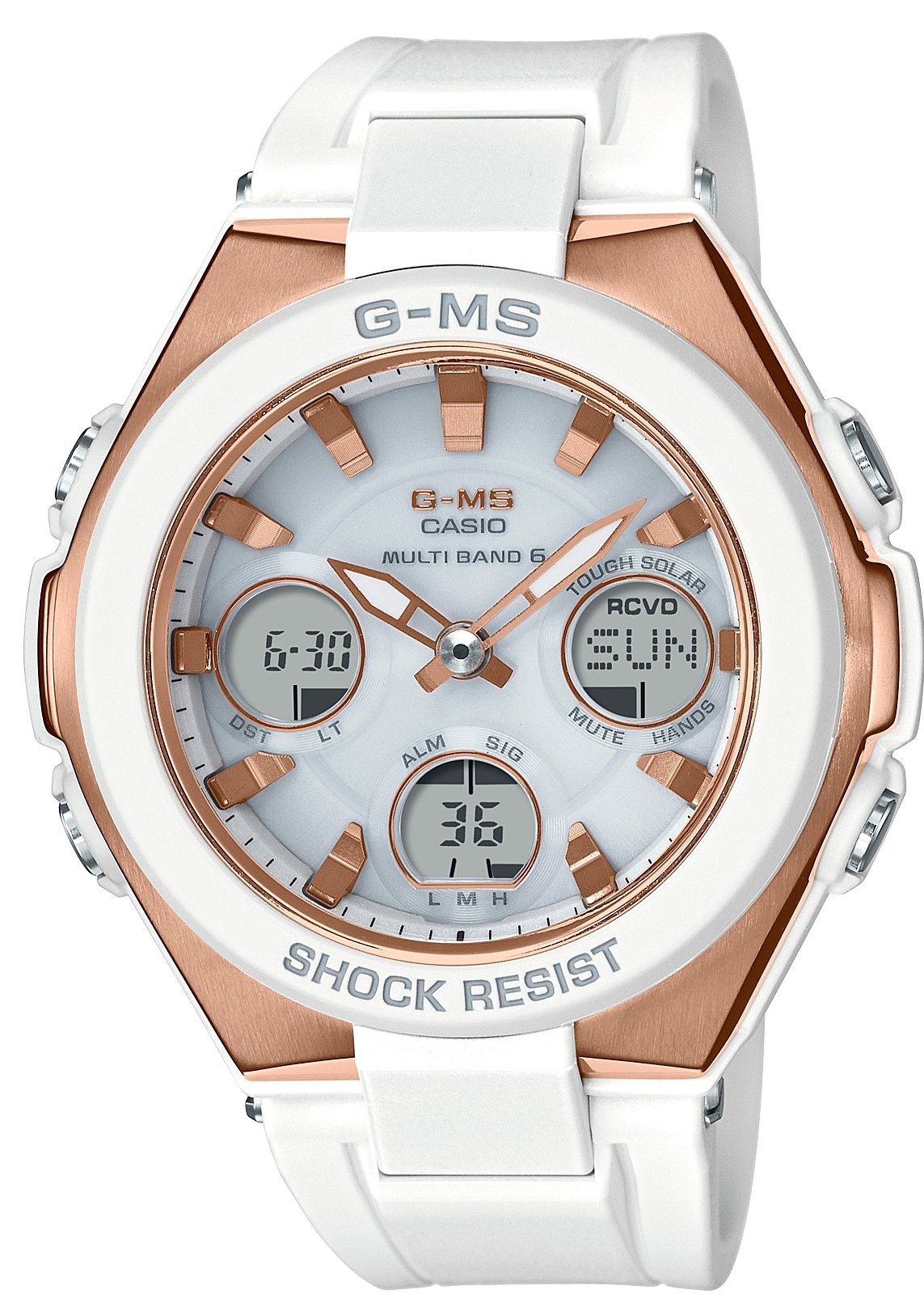 Amazon.co.jp: [カシオ] 腕時計 ベビージー G-MS 電波ソーラー MSG