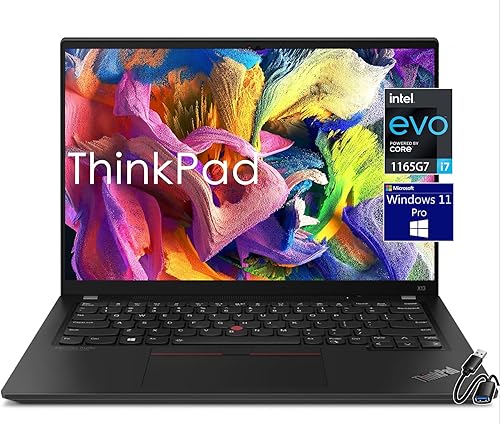 Lenovo ThinkPad X13 Gen 2 13.3" 1610 Laptop Evo Core i7-1165G7 100% sRGB Wi-Fi 6E Thunderbolt 4 KB retroiluminado Huella digital Win11 Pro