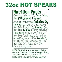 Vista 6 de Grillo's Pepinillos de Eneldo Picante, 32oz