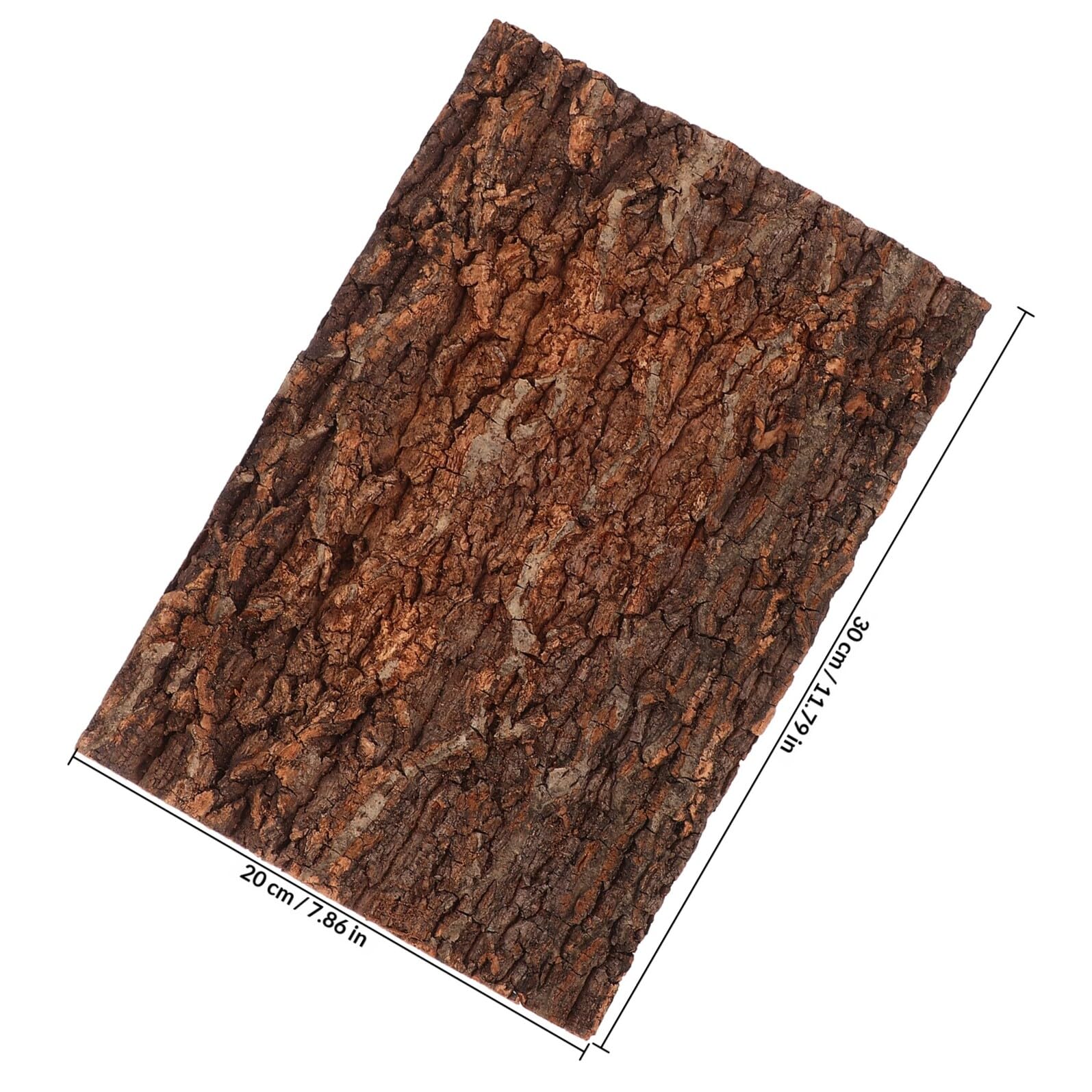 TOYANDONA Corteza de Árbol para Reptiles 3 Piezas 30X20 CM Plataforma de Escalada Natural Decorativa para Terrarios Resistente al Desgaste para Hábitat de Lagartos y Serpientes