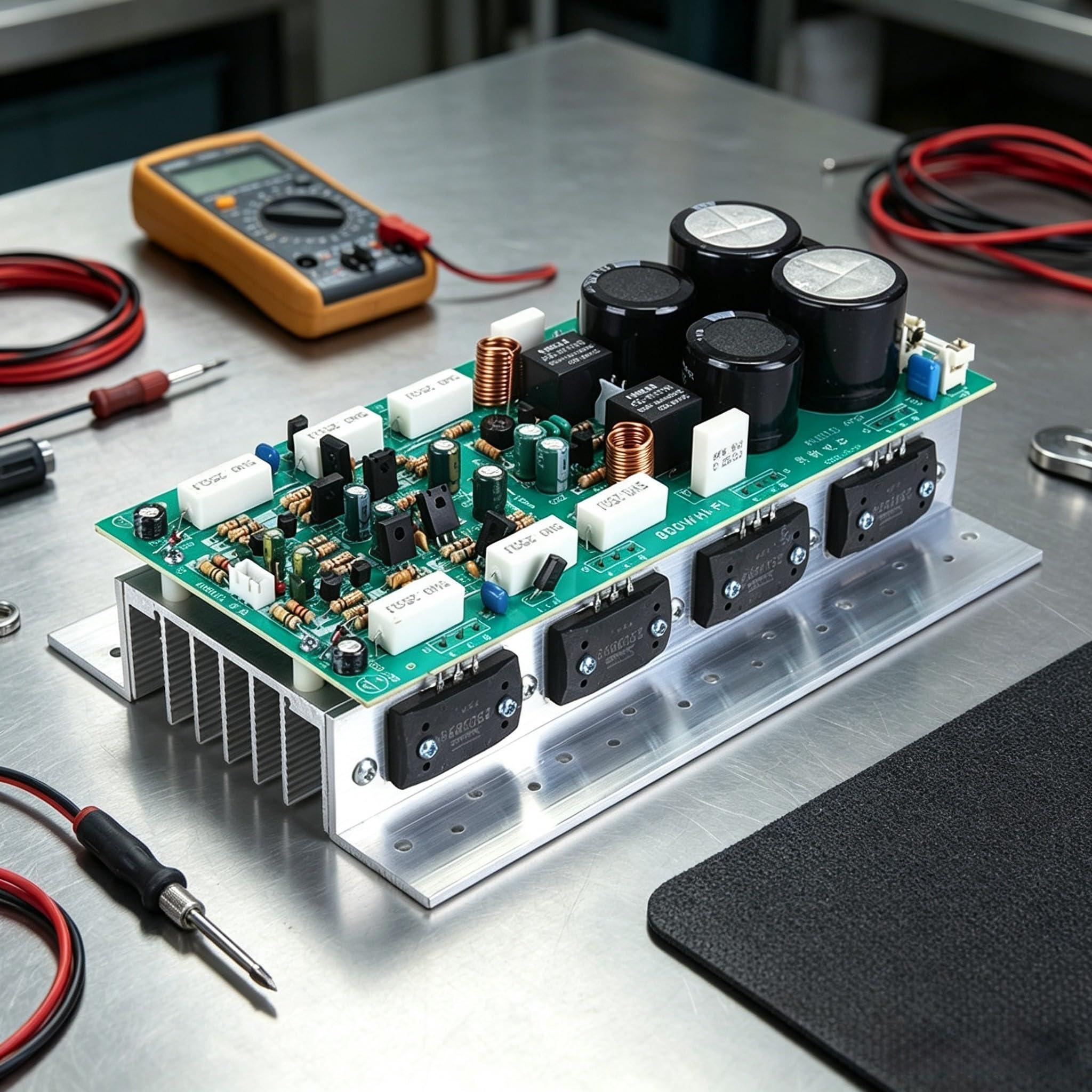 Ampli Audio pour hifi 400W Transistors 2SA1943 C5200 pour robuste