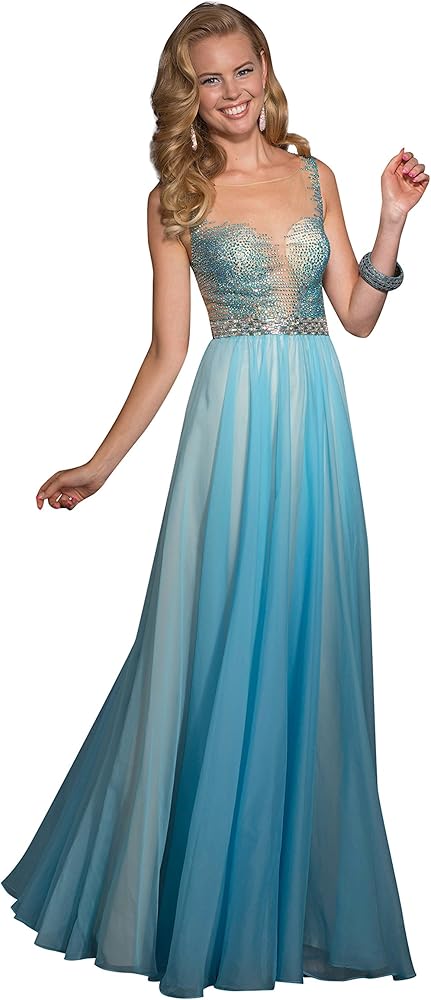 a line dresses singapore Sheer Lace Slit Bridal Gown by Adrianna Papell 31212 – ABC Fashion