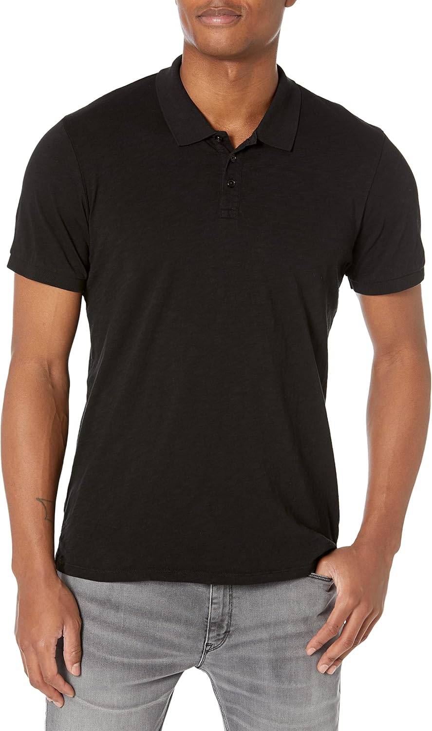 Niko Slub Cotton Polo Shirt