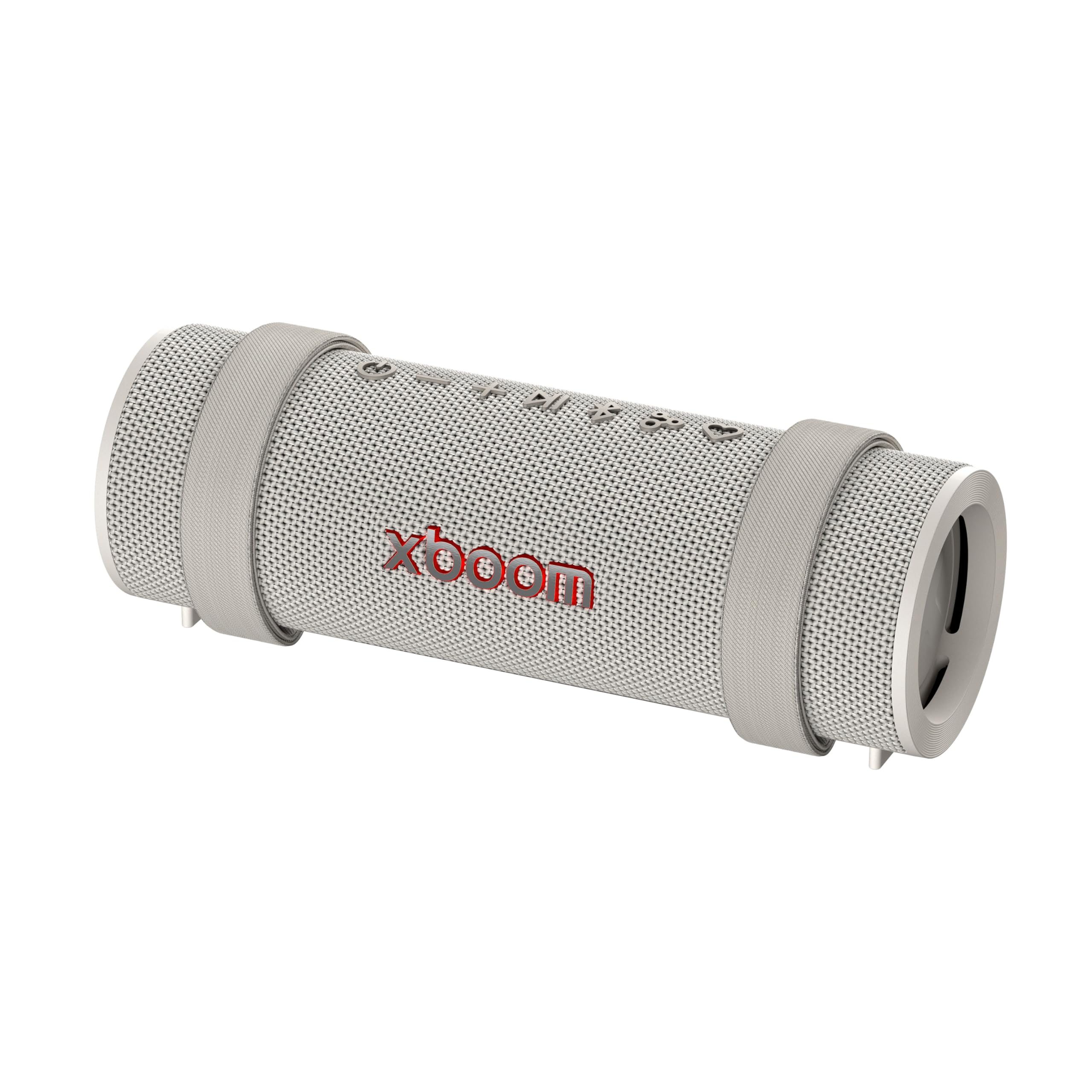 LG xboom Grab by will.i.am | Bluetooth Speaker | xboom Signature Sound with Ultimate Portability | Grey