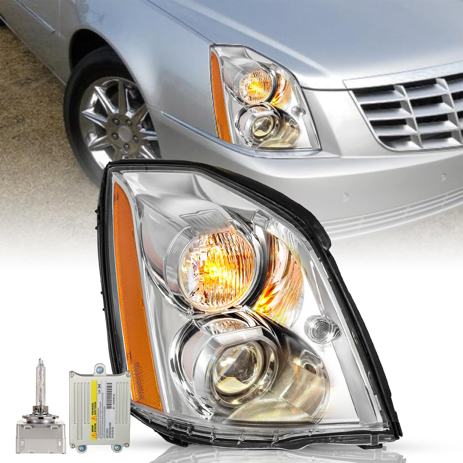 TUSDAR Headlight Assembly Passenger Side