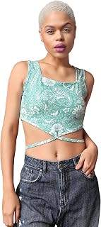PURVAJA Women's Paisley Relaxed Fit Shirt