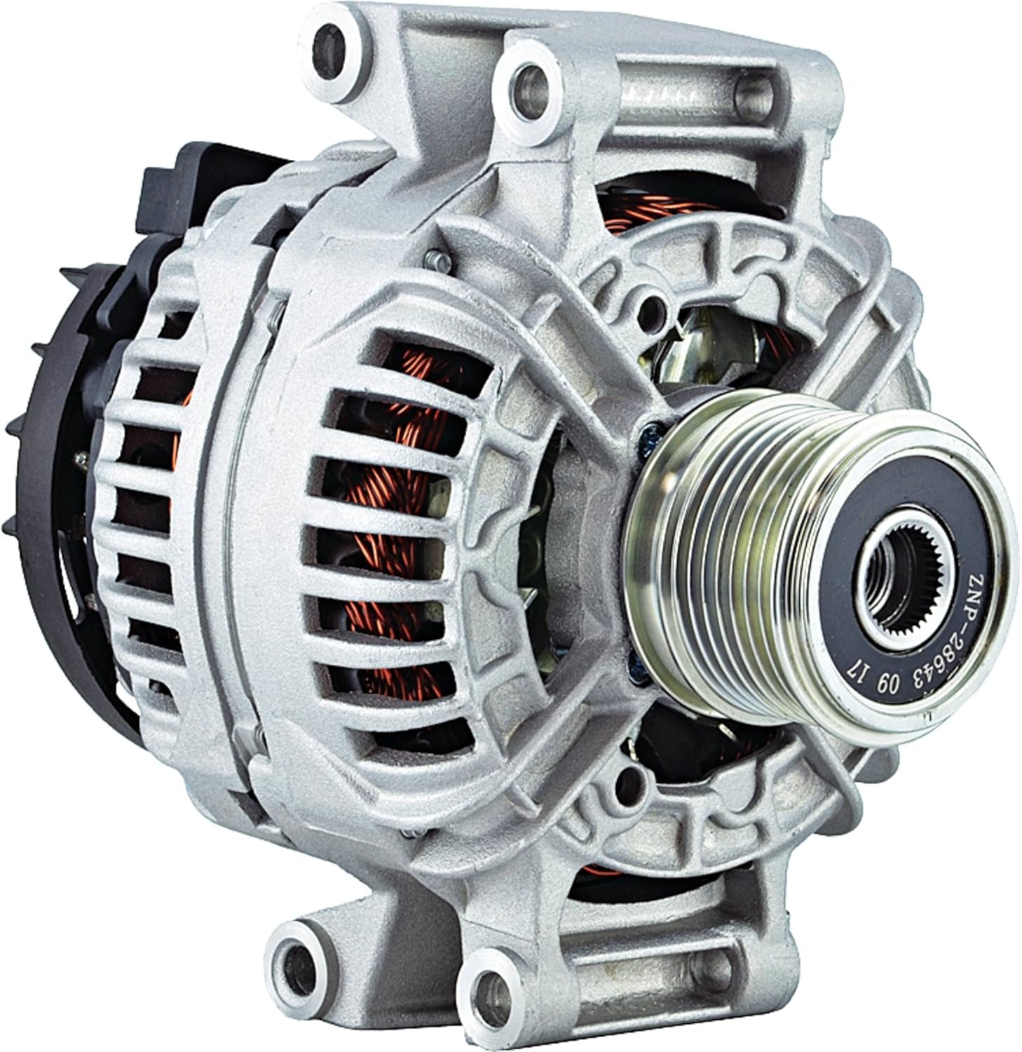Total Power Parts 400-24196 12V 120A Alternator Compatible With/Replacement For Mercedes-Benz C230 2003-2005 334-1478 ABO0249 BAL0810X 0124515088 0-124-515-088 0124515198 0-124-515-198 Clockwise
