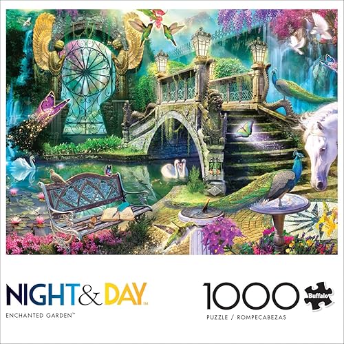 Miniatura 2 de Buffalo Games - Jardín encantado - Rompecabezas de 1000 piezas para adultos rompecabezas desafiante perfecto para noches de juego - 1000 piezas