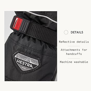 ヘストラ　オールマウンテン All Mountain CZone Mitt - Black | Hestra Gloves