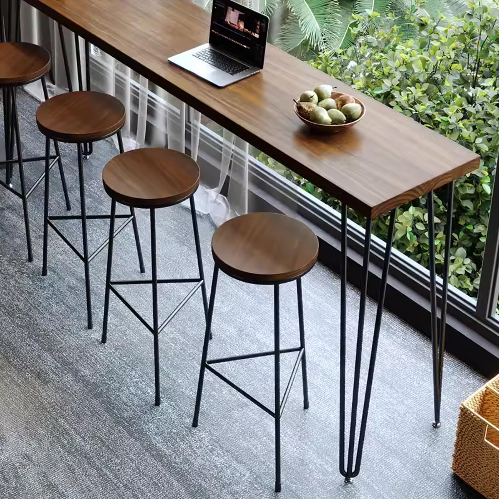 無垢　テーブル　カウンターテーブル 楽天市場】カウンターテーブル 幅110cm アカシア無垢 ポッパー