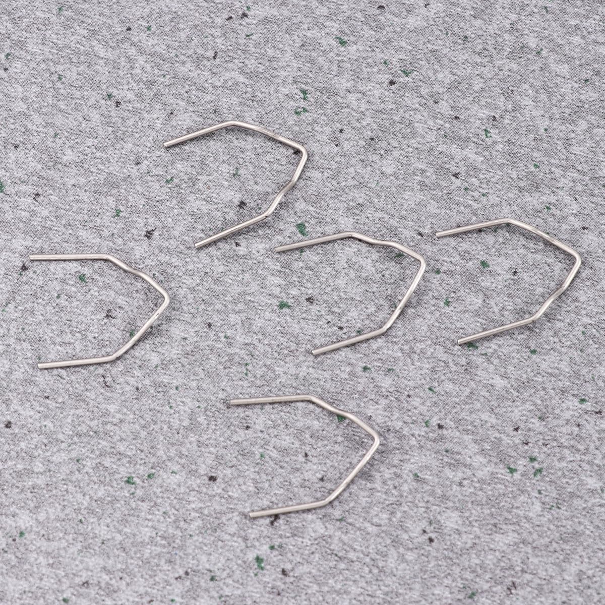 Ciieeo 500pcs Right Angle Welding Rod Bumper Repairing Stick Electrodes 0.8mm Plastic Welding Wire for Car Bumper Repair Accessories