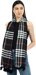 manra Women Woolen CHECK BALL STOAL (59-93NX-X5DW__free size)-picture-55