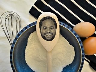 Hamza Yassin's Face Engraved on a Wooden Spoon (30cm), Birthday, Christmas Gift. Strictly Come Dancing UK TV Show Star. Wildlife Cameraman